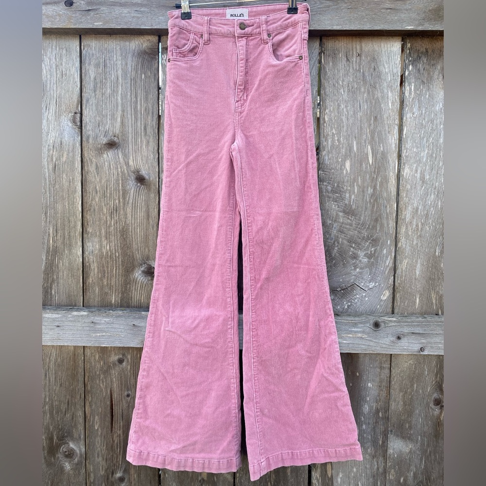 Rolla’s Corduroy Eastcoast Flare (Lilac)